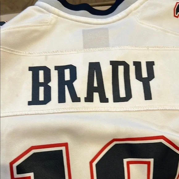 Nike Tom Brady #12 Kids Patriots Jersey size boys small (8) - Picture 11 of 11